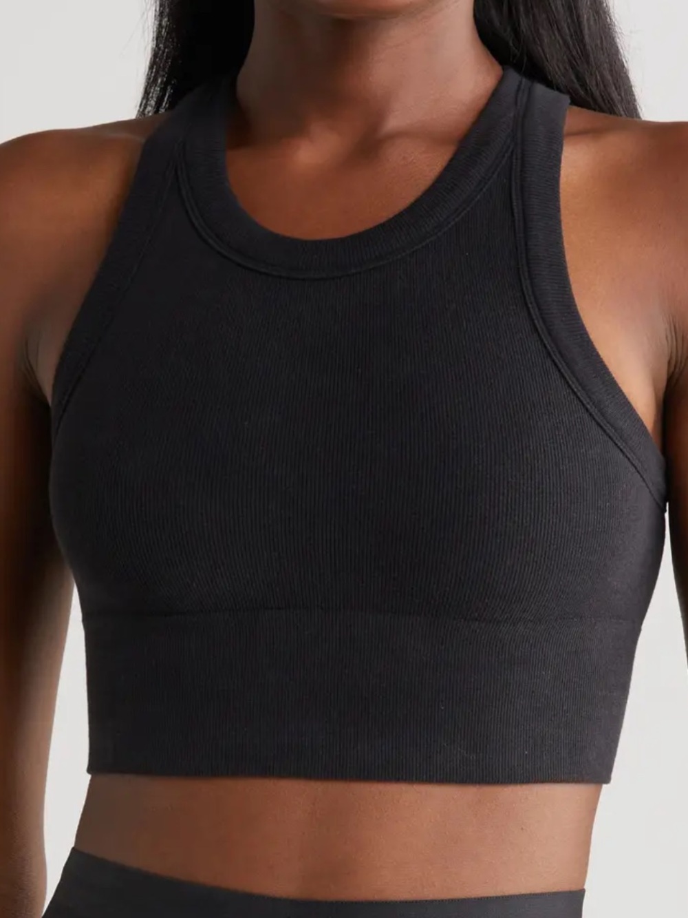 Alo Delight Seamless Knit Bra